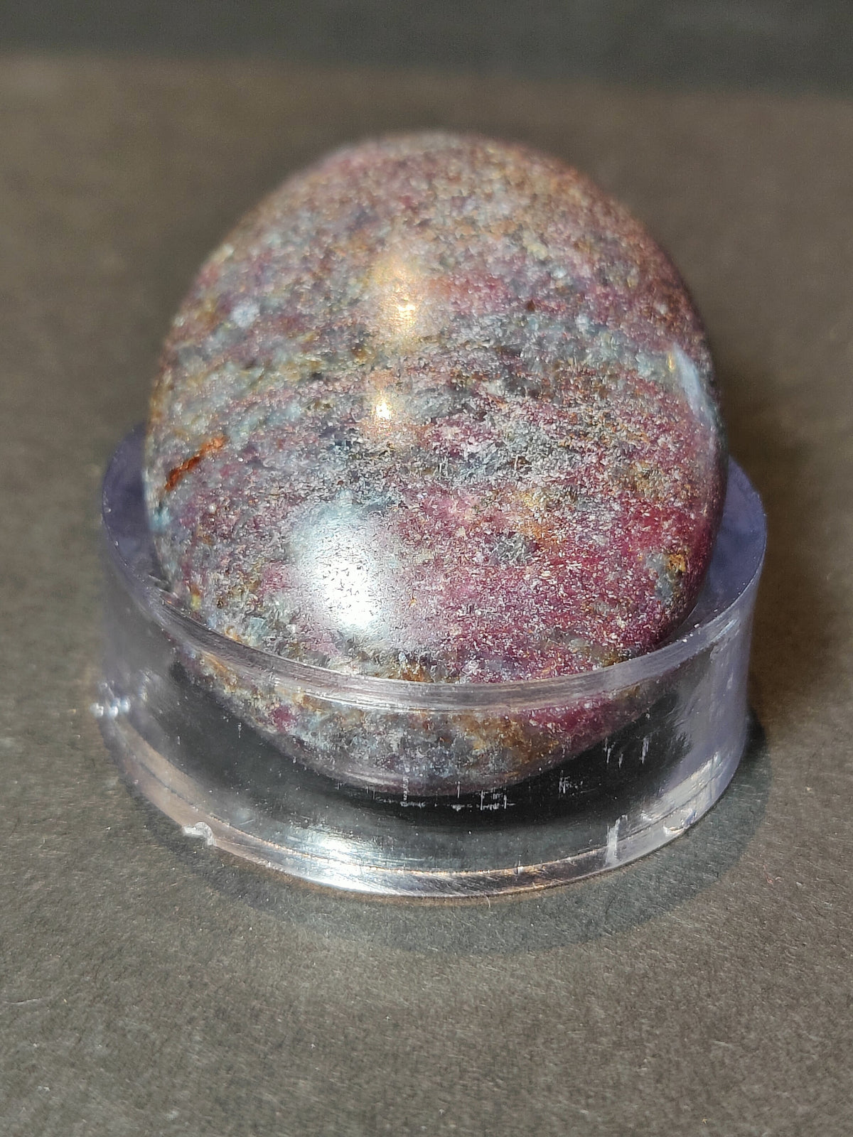 Ruby Kyanite Polished Spheres & Palm Stones