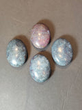 Ruby Kyanite Polished Spheres & Palm Stones