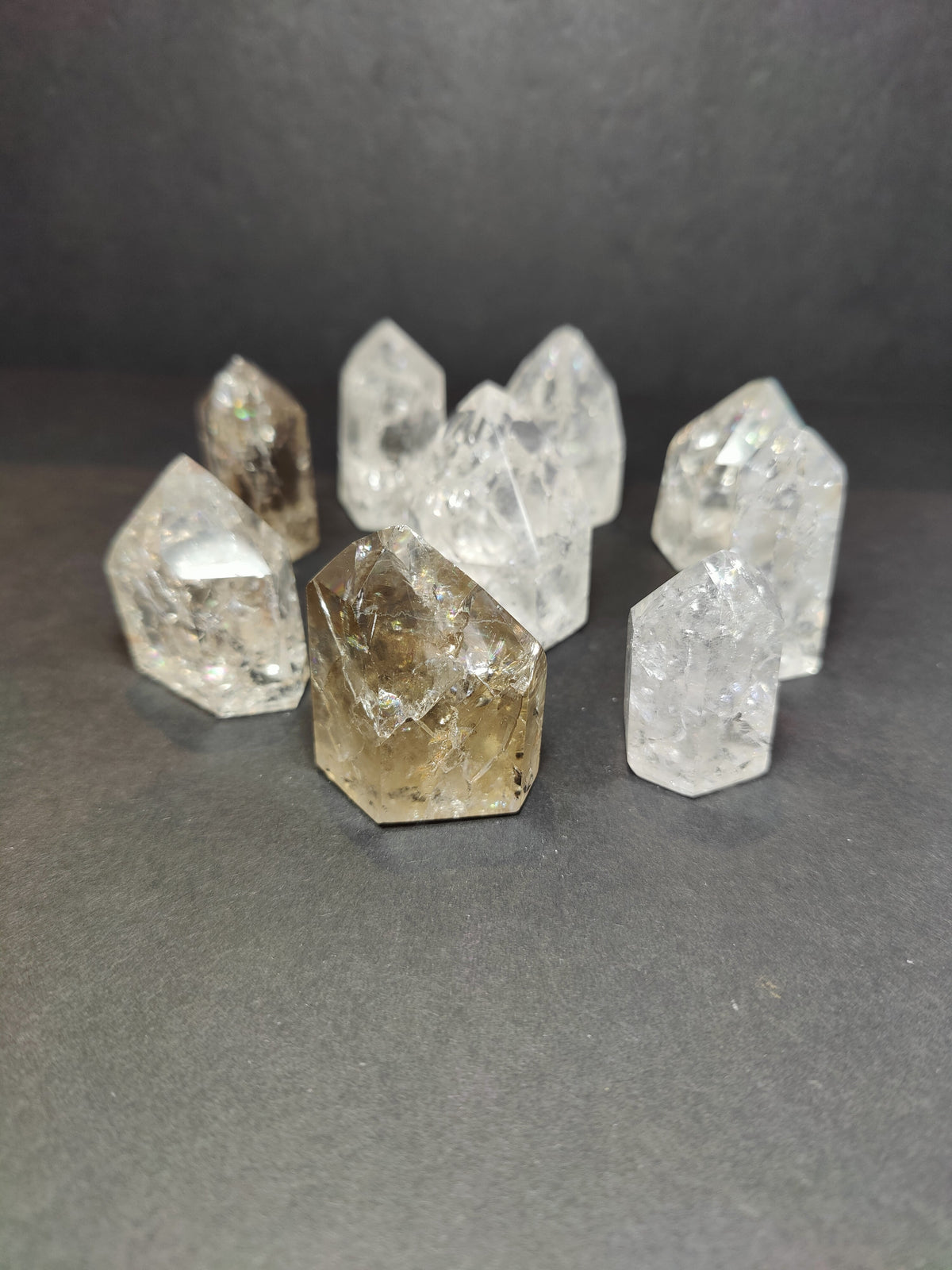 Crackle Quartz Point - Brazil