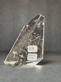 Smoky & Clear Quartz Freeform, Polished Crystal Sculpture - Brazil, One of a Kind