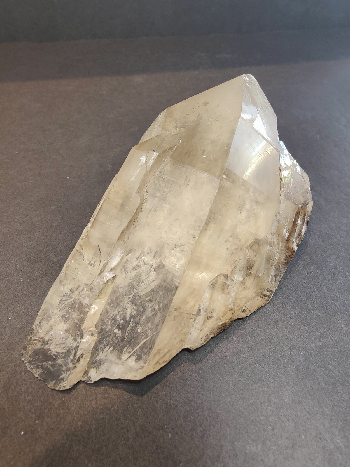 Smoky Quartz Elestial Points, Natural Raw Crystals - Brazil