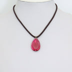 Adjustable Black Cord Necklace