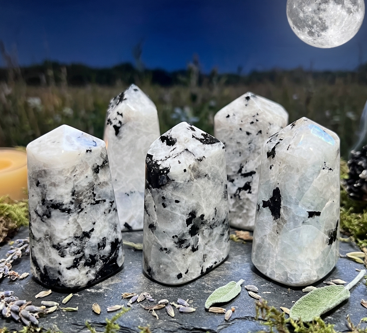 Rainbow Moonstone Tower
