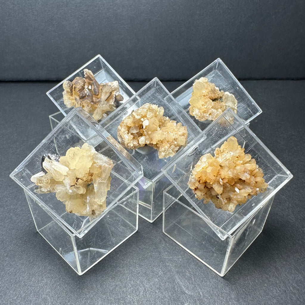 Mineral Specimen in Acrylic Display Box - Morocco, Choose Your Mineral