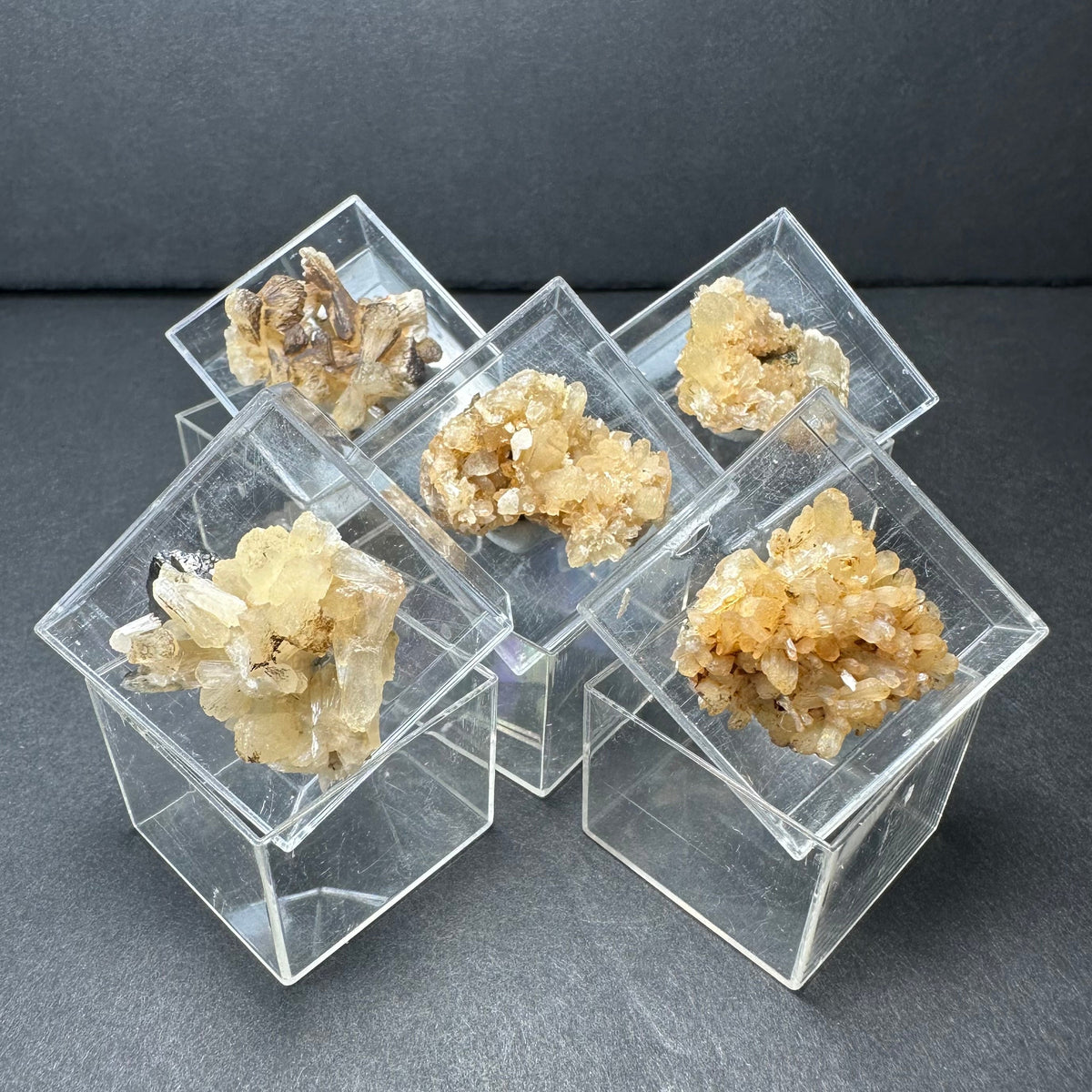Mineral Specimen in Acrylic Display Box - Morocco, Choose Your Mineral