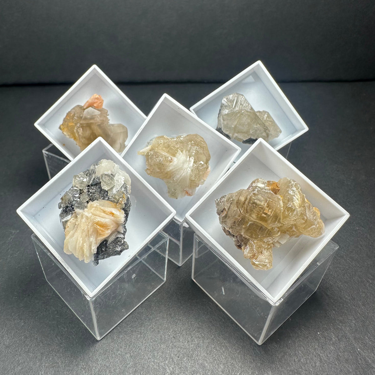 Mineral Specimen in Acrylic Display Box - Morocco, Choose Your Mineral