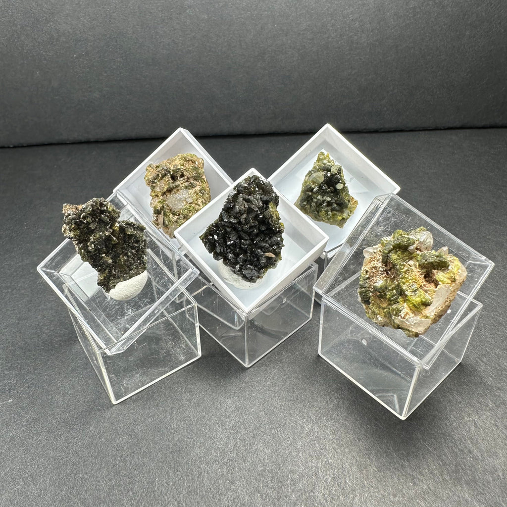 Mineral Specimen in Acrylic Display Box - Morocco, Choose Your Mineral