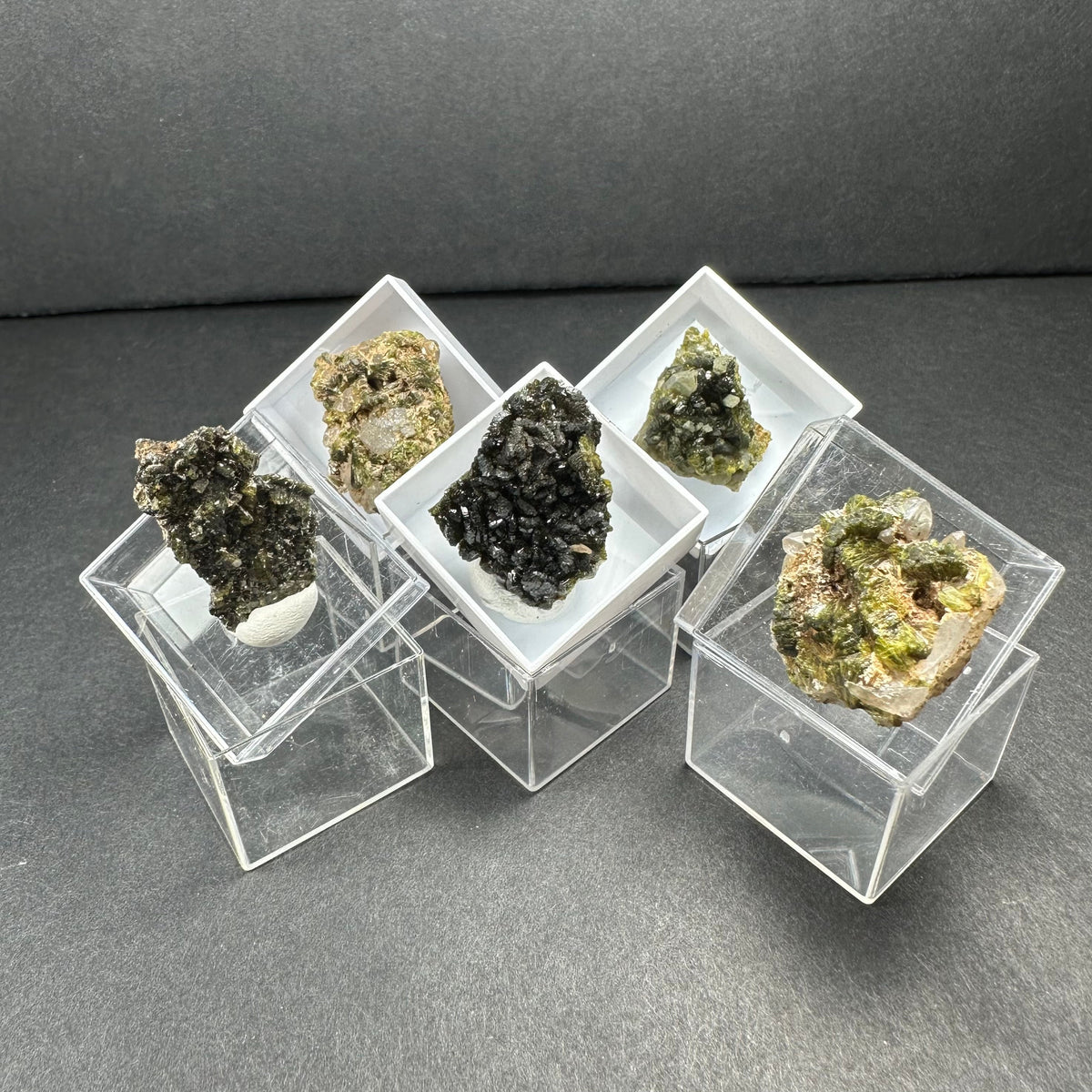 Mineral Specimen in Acrylic Display Box - Morocco, Choose Your Mineral
