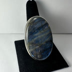 Labradorite Ring - Sterling Silver, Size 10.5