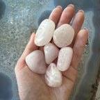 Large Tumbled Stone, Choose Your Stone - Rose Quartz, Tiger Eye, Carnelian & More