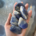 Large Tumbled Stone, Choose Your Stone - Rose Quartz, Tiger Eye, Carnelian & More