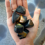 Large Tumbled Stone, Choose Your Stone - Rose Quartz, Tiger Eye, Carnelian & More