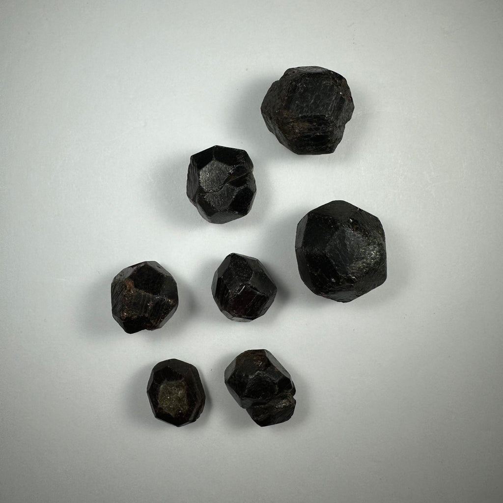Almandine Garnet Crystal - Natural Red