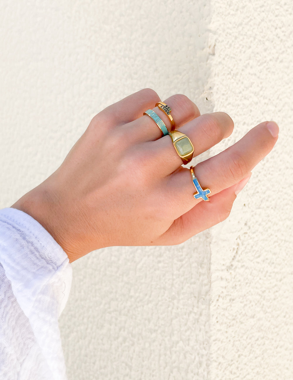 “Be Still” Ring