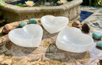 Selenite Heart Bowl