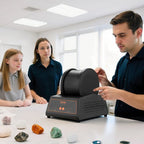 VEVOR Rock Tumbler Kit, 4 lb Belt-Free Rock Polisher, 4 Speeds