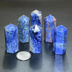 Sodalite Mini Crystal Point Tower, India