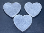 Selenite Heart Plate