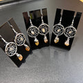 Citrine Dreamcatcher Earrings