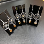 Citrine Dreamcatcher Earrings