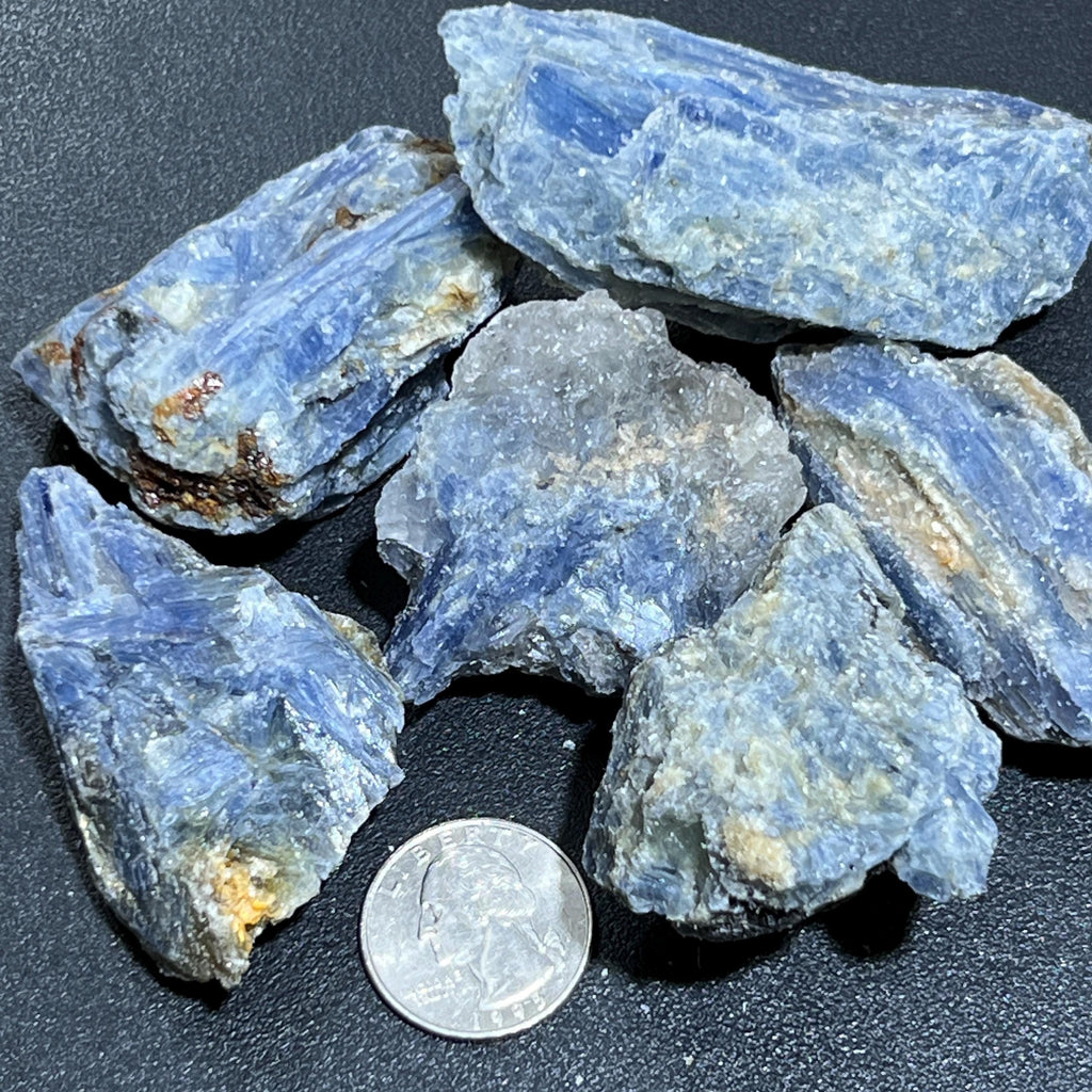 Blue Kyanite Rough, Raw Bladed Crystals - By the Piece or Pound
