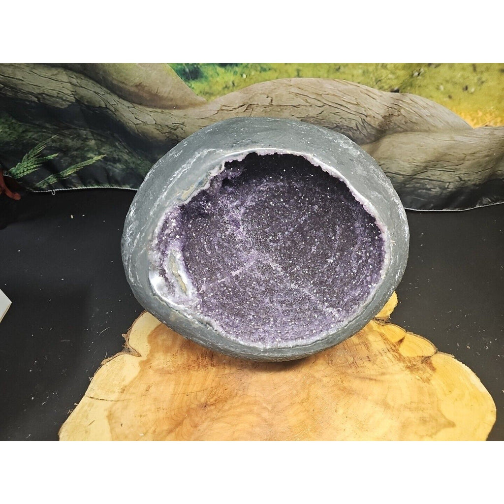Amethyst Geode - 16.8 lb Raw Brazilian Specimen