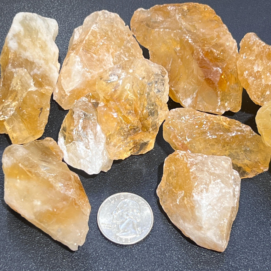 Citrine Rough - Heat-Treated Amethyst
