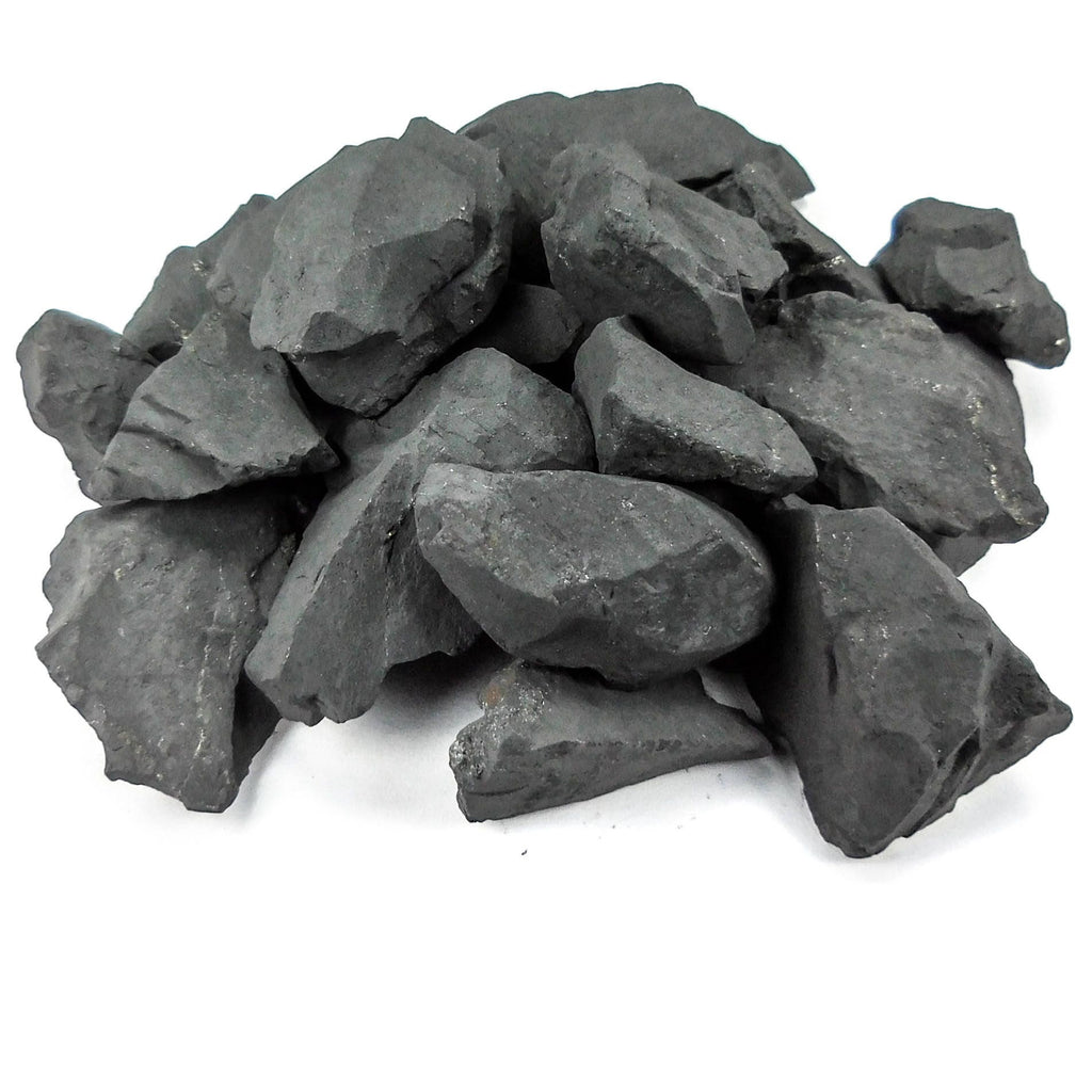 Shungite Rough, Raw Black Type-2 Stones - By the Piece or Pound, Karelia Russia