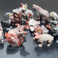 Soapstone Animal Carvings - Pack of 10