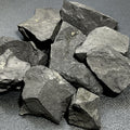 Shungite Rough, Raw Black Type-2 Stones - By the Piece or Pound, Karelia Russia
