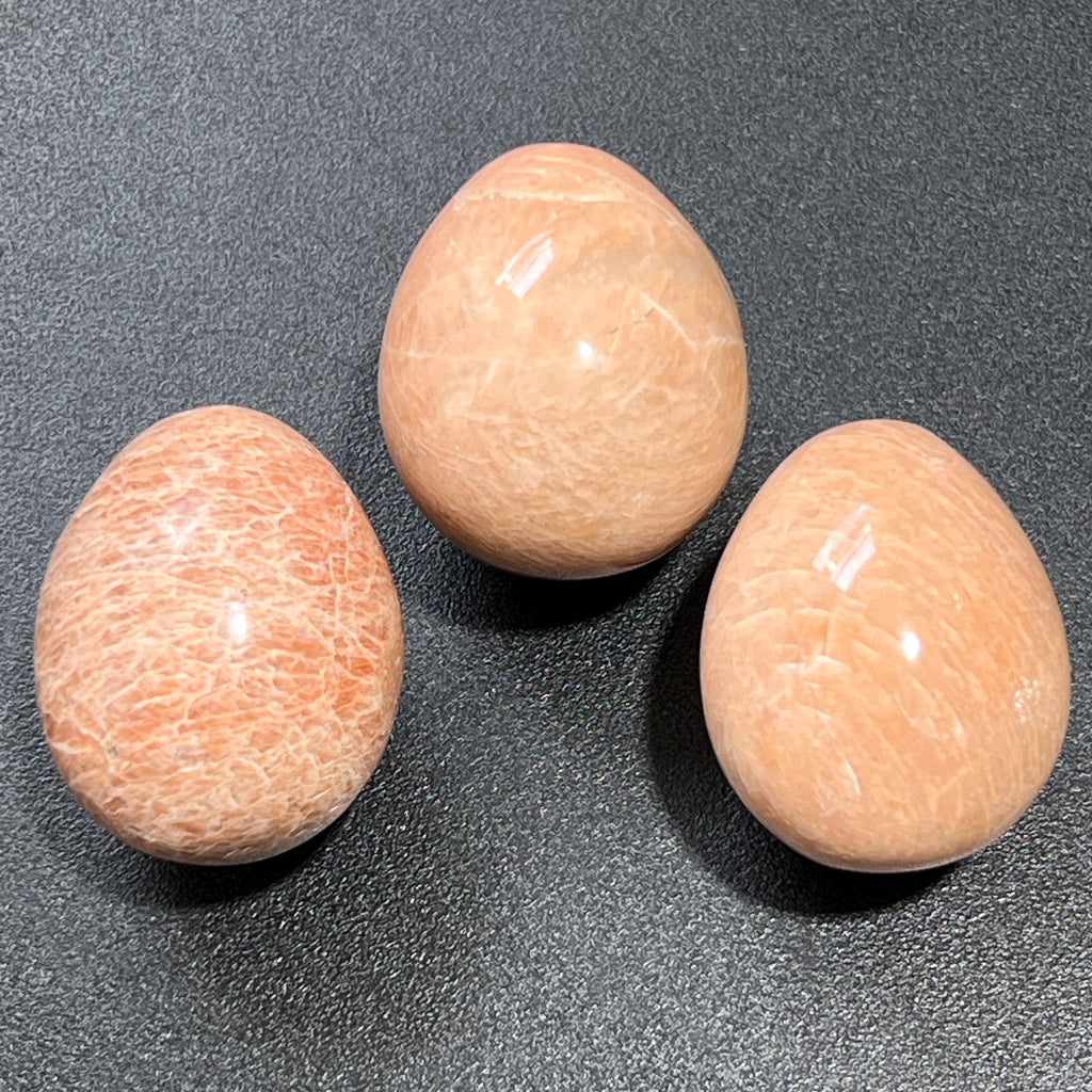 Peach Moonstone Egg