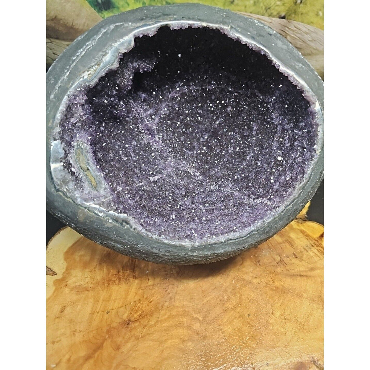 Amethyst Geode - 16.8 lb Raw Brazilian Specimen