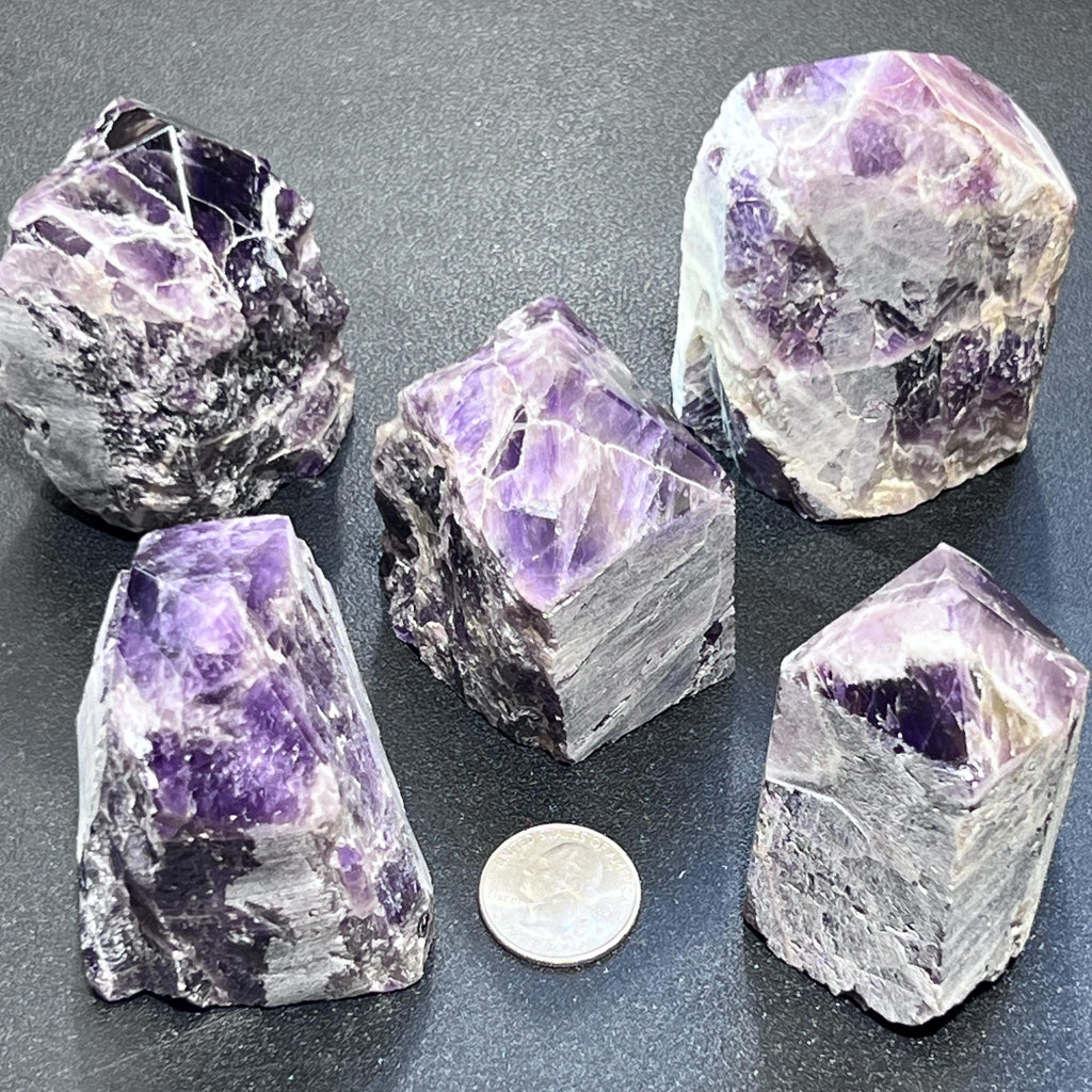 Large Banded Amethyst Tower