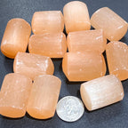 Orange Selenite Tumbled Stones