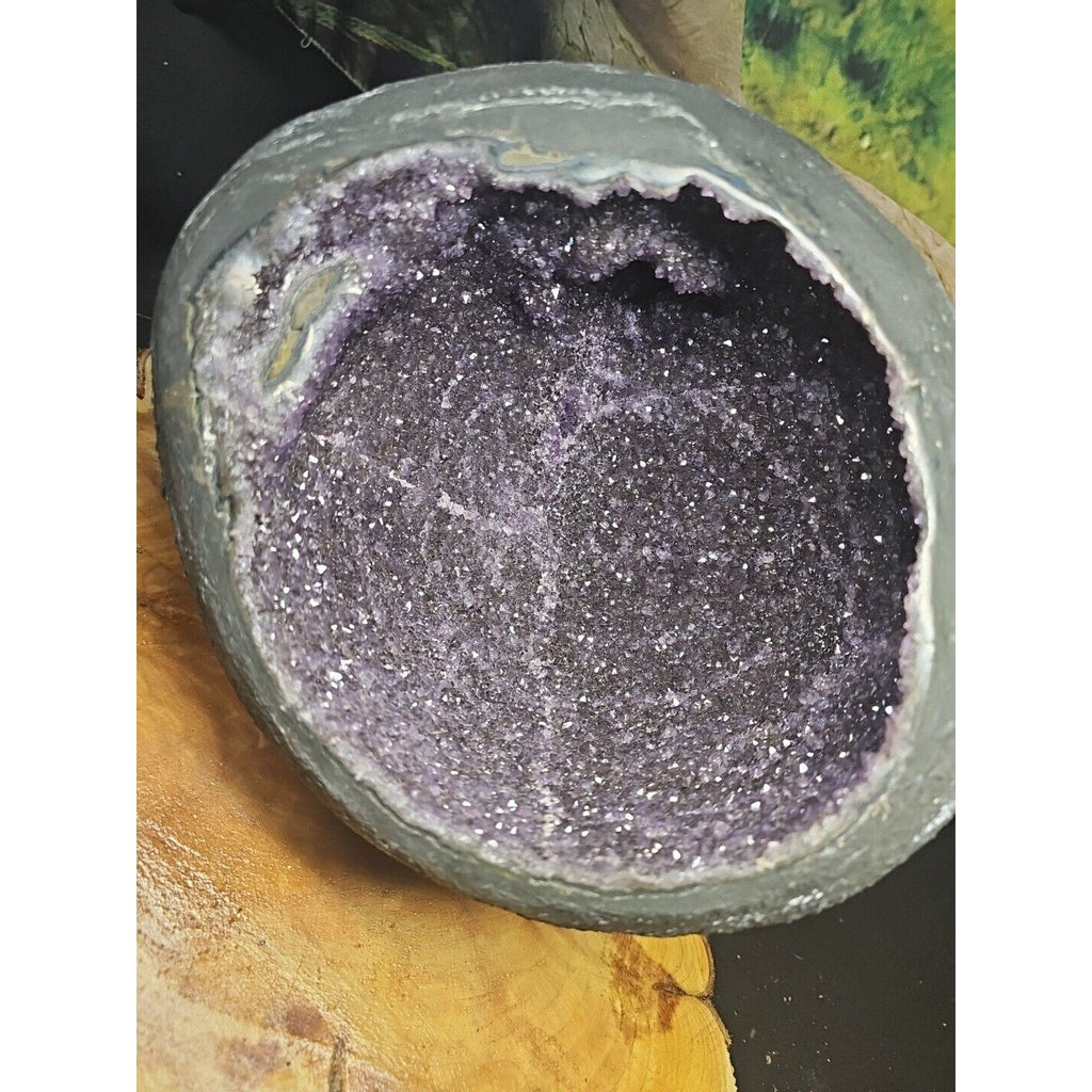 Amethyst Geode - 16.8 lb Raw Brazilian Specimen
