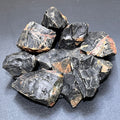 Black Onyx Rough, Large Raw Black & Brown Stones - By the Piece or Pound