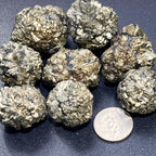 Marcasite Nodules, Raw Metallic Iron Sulfide - By the Piece or Pound, Pakistan