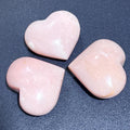 Pink Opal Heart Polished Carving