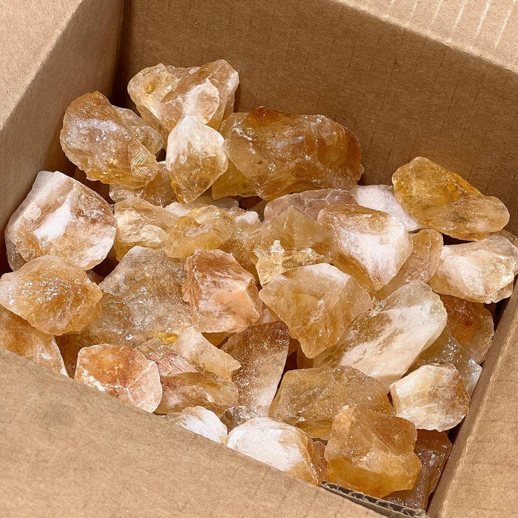 Citrine Rough - Heat-Treated Amethyst