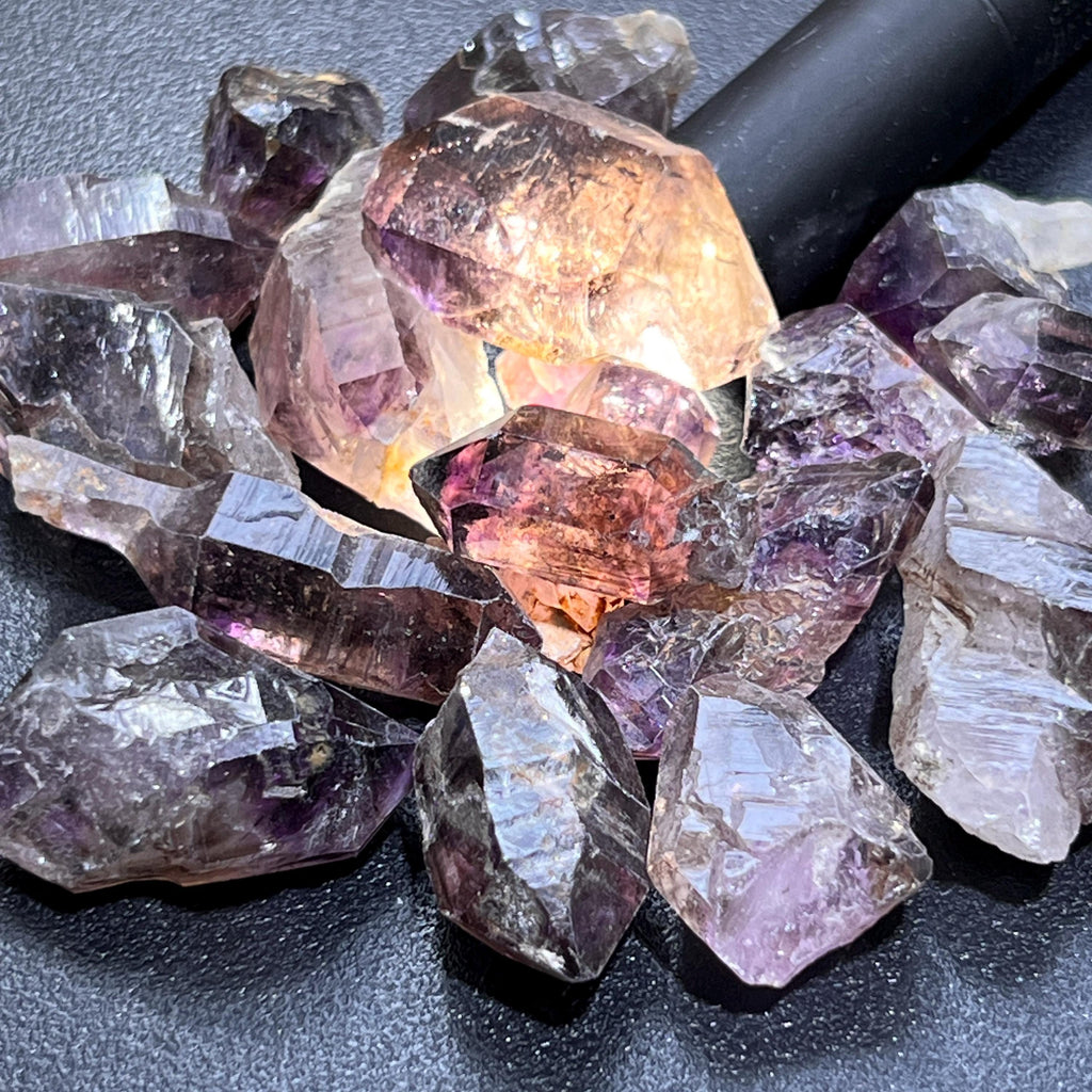 Smoky Shangaan Amethyst Points - Zimbabwe