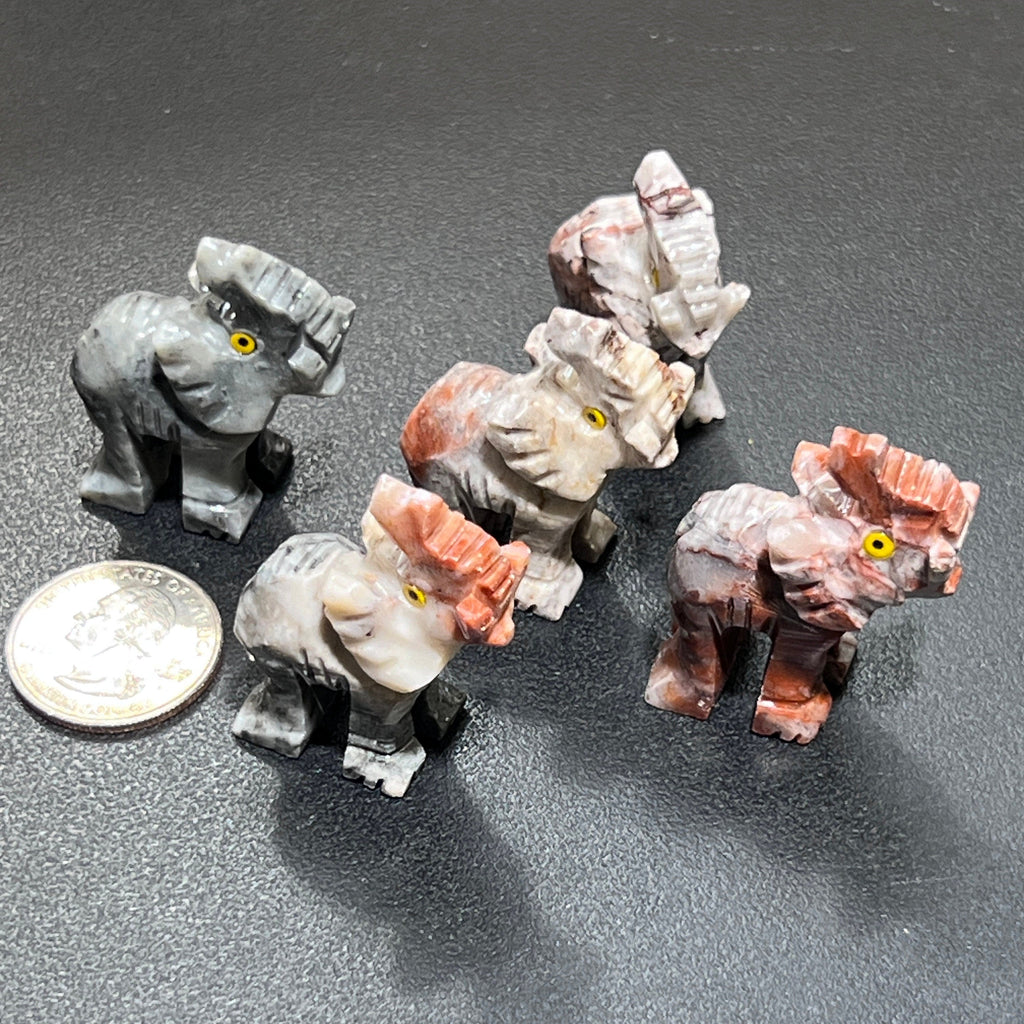 Soapstone Animal Carvings - Pack of 10