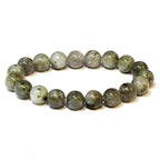 Labradorite Bead Bracelet - 4 to 10 mm Stretch