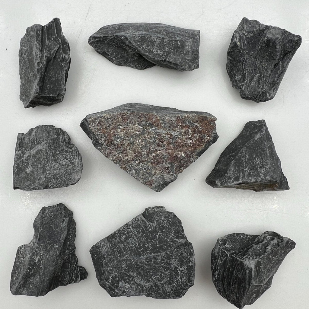 Black Onyx Rough, Raw Black Stones - By the Pound