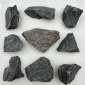Black Onyx Rough, Raw Black Stones - By the Pound