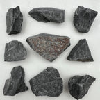 Black Onyx Rough, Raw Black Stones - By the Pound