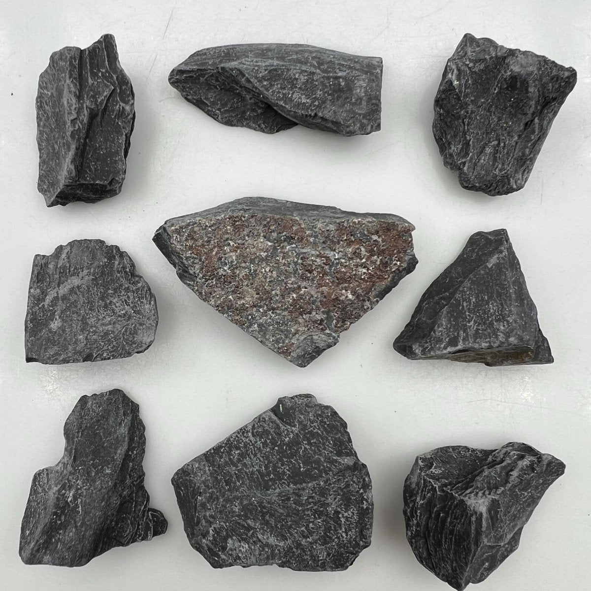 Black Onyx Rough, Raw Black Stones - By the Pound