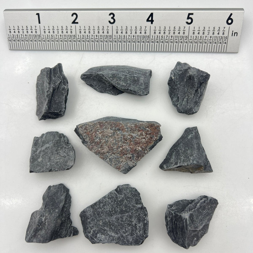 Black Onyx Rough, Raw Black Stones - By the Pound
