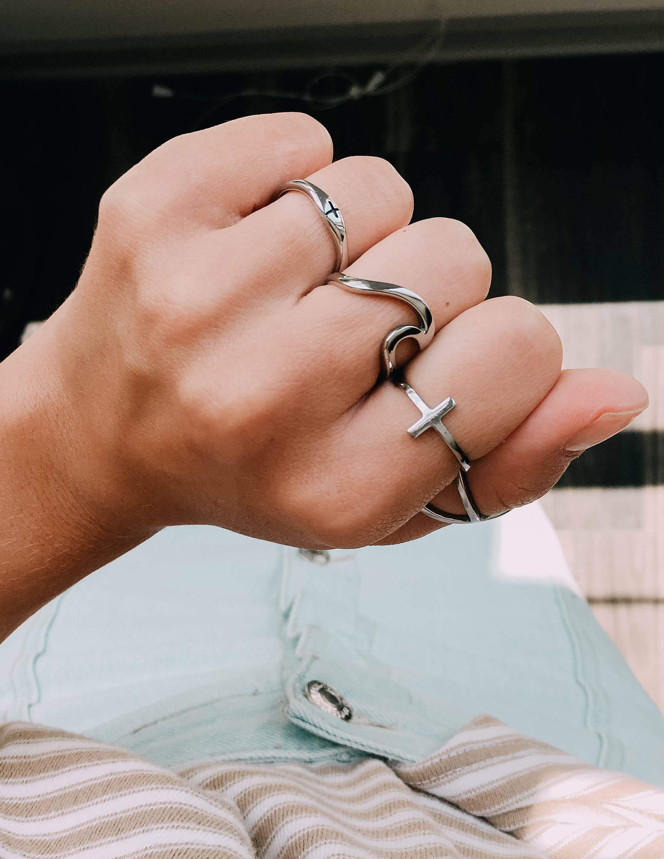 Cross Ring | Minimalist Faith-Inspired Jewelry