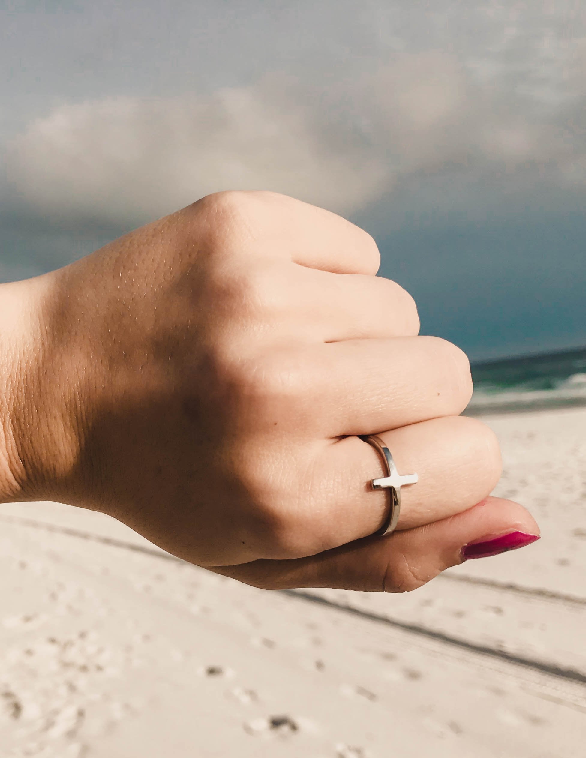 Cross Ring | Minimalist Faith-Inspired Jewelry