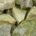 Yellow Serpentine Rough, Raw Green-Yellow Stones - By the Piece, Brazil